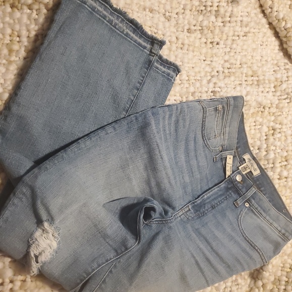 Madewell High waisted skinny flare denim jeans 29 - Picture 8 of 8